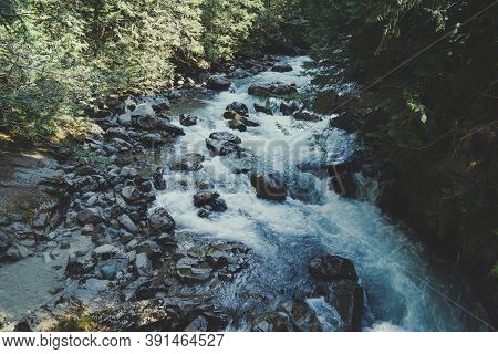 The North Fork Nooksack River In The Mt. Baker-snoqualmie National Forest