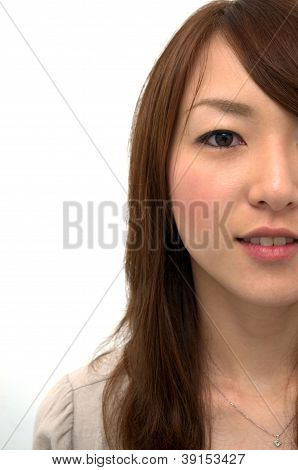 Casual Asian Businesswoman