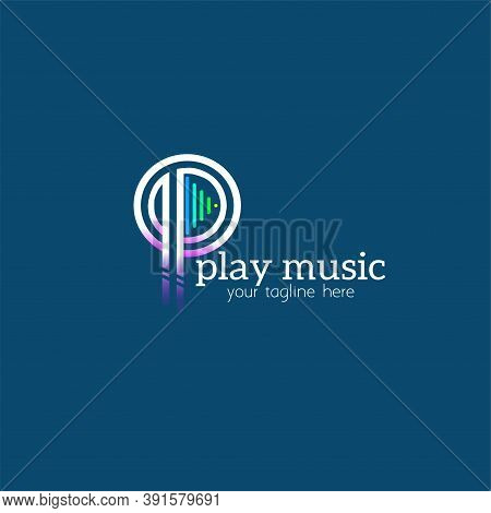 Logo For Music App In An Elegant And Simple Style