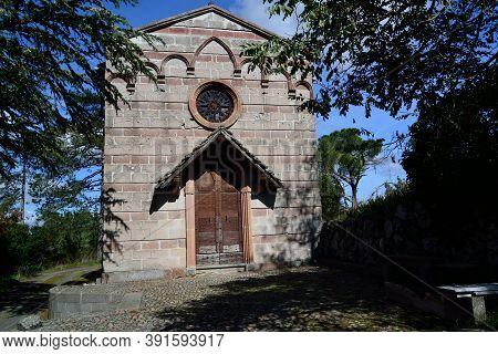 View Of The Church Os San Salvatore, Foresta Burgos