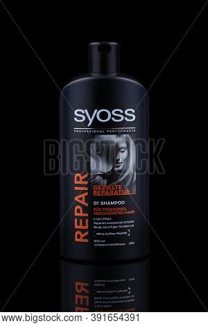 Photo Of Shampoo Syoss - Known Brand Of The German Company Schwarzkopf Henkel.