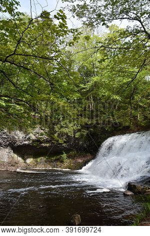 Wadsworth Falls State Park In Middletown, Connecticut
