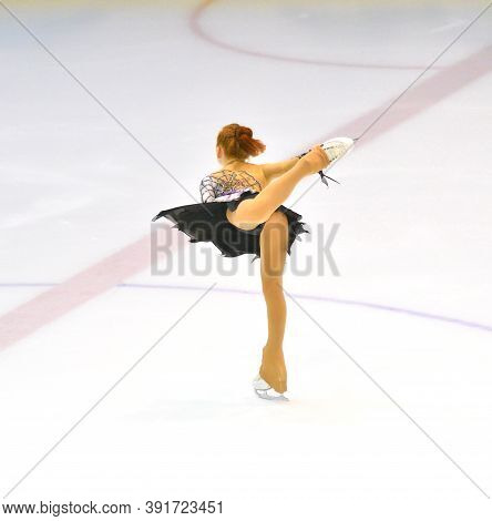 Girl Figure Skating