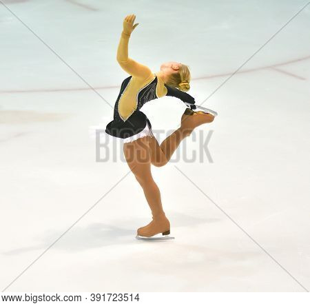 Girl Figure Skating