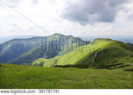 Slovak Mountain Little Fatra, Mala Fatra, In The Summer, Slovakia