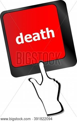 Death Button On Computer Keyboard Pc Key