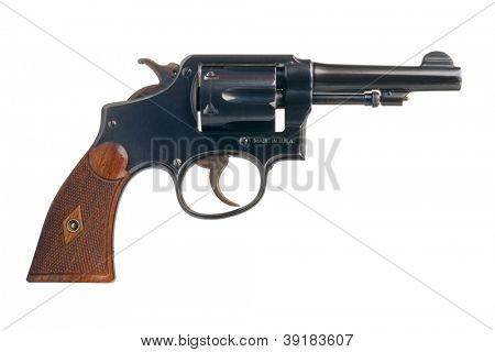 Klasický americký revolver.38 Special.