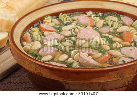 Zuppa di kielbasa