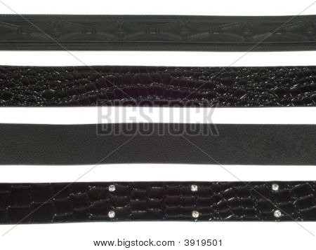 เข็มขัดสีดำวาด