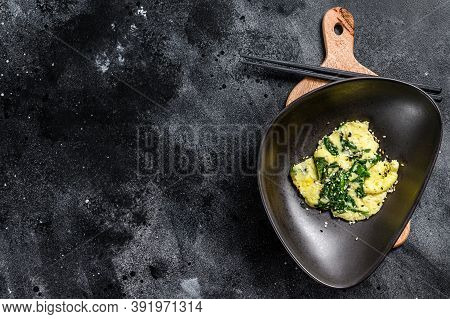 Scrambled Eggs Spinach Image & Photo (Free Trial) | Bigstock