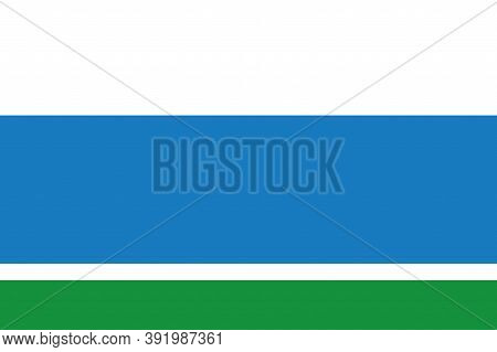 Flag Of Sverdlovsk Oblast In Russian Federation
