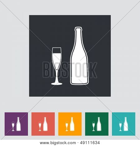 Wine glass.