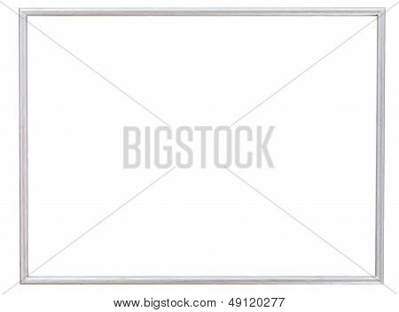 Simple Modern Silver Narrow Picture Frame