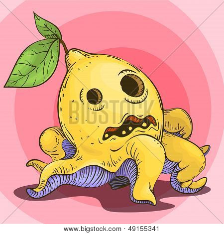 Hybrid Of Lemon With Octopus