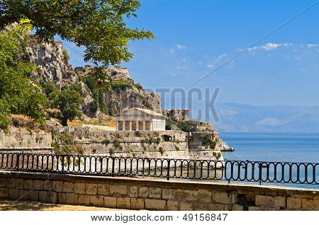 Corfu island in Greece