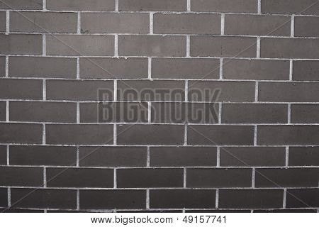 Grey brick wall