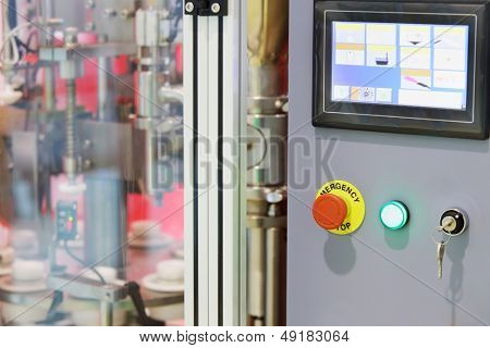 Moscou - 8 Oct : Panneau de machine pour la cuisson à AgroProdMash - International Trade Fair for Machine