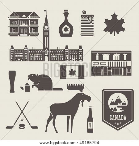 canada icons