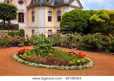 The Dornburg gardens