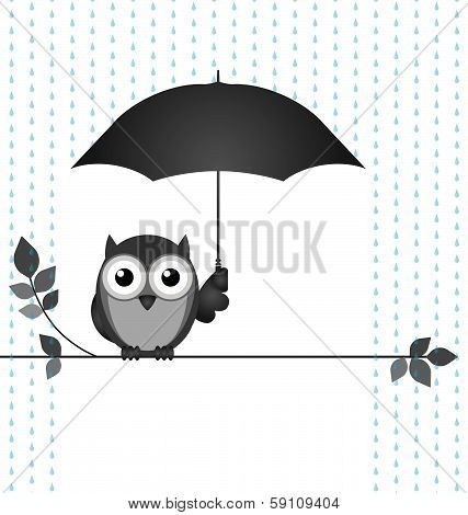 Raining
