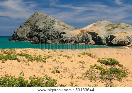 Colombia, Pilon De Azucar Beach In La Guajira