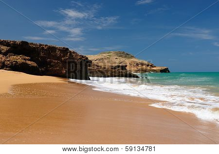 Colombia, Pilon De Azucar Beach In La Guajira