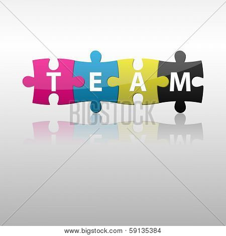 Fresh Color Team Puzzle