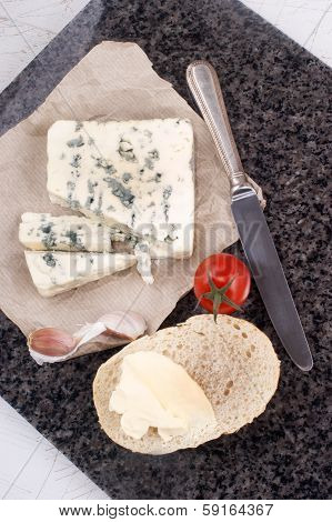 French Blue Cheese And Bread Roll