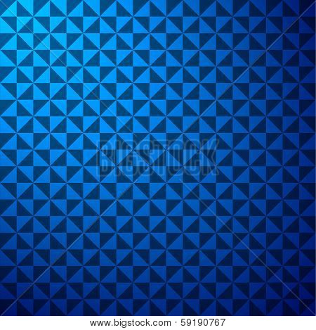 creative blue triangle pattern background