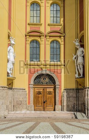 Saint Lawrence And Stephen In Innsbruck.