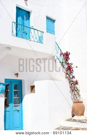 Traditional Greek House On Sifnos Island, Greece