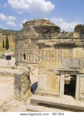 Resti della città greca antica