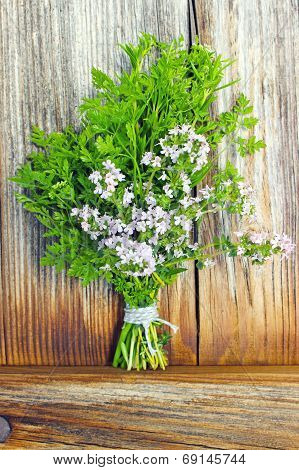 chervil and thyme