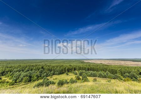 Amazing View From The Hill Czubatka, Poland.