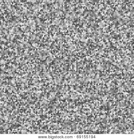 Gray seamless cubic texture. Vector. Random.