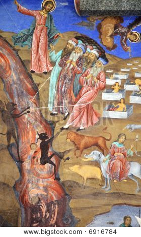Mozes luostari Fresco