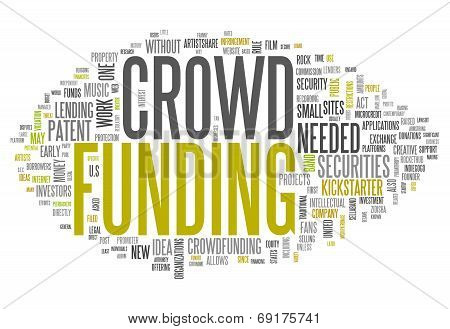 Word Cloud Crowd Funding