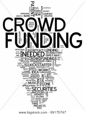 Word Cloud Crowd Funding