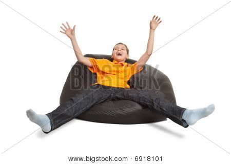 Šťastný Teenager