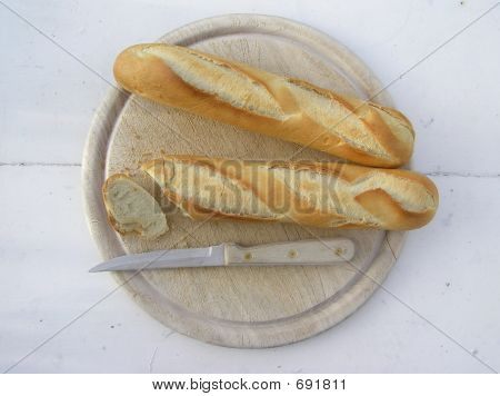 Two Fresh Bread