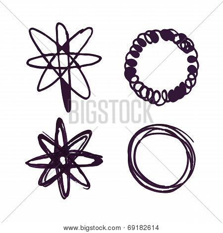 Hand Drawn Sketch Elements. Vector Illudstration. Eps 10