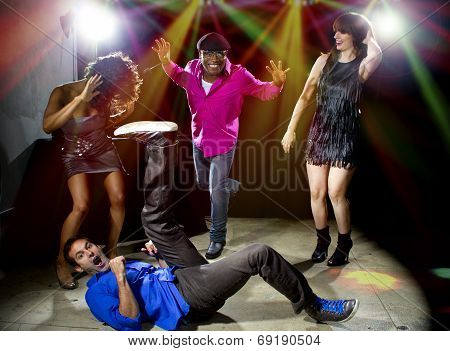 Funky White Boy Dancing
