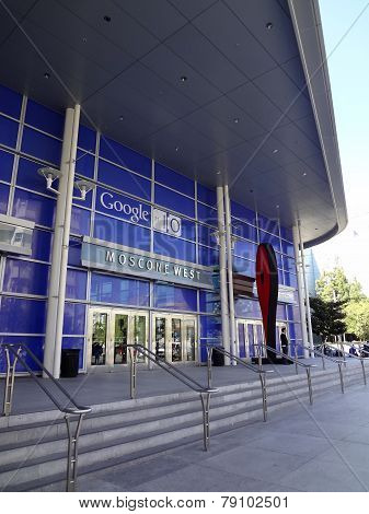 Entrance To Google Io Android Convention