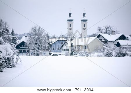 An image of the church in Tutzing Bavaria Germany