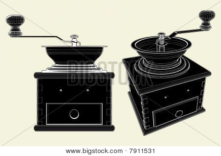 Old fashioned Kaffeemühle