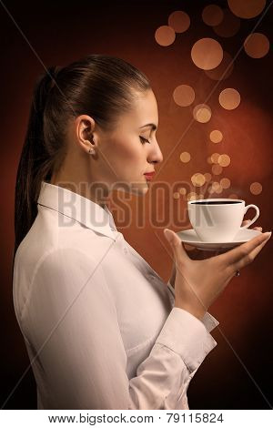 The Girl With Coffee