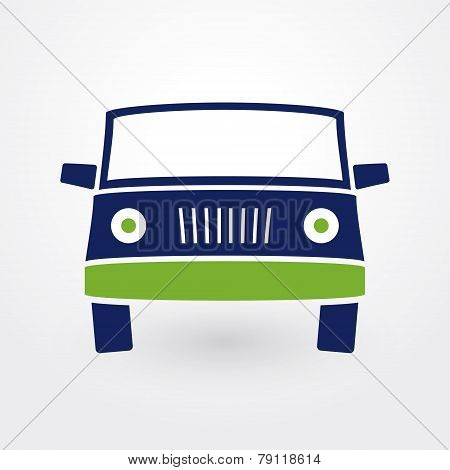 Silhouette Of A Car