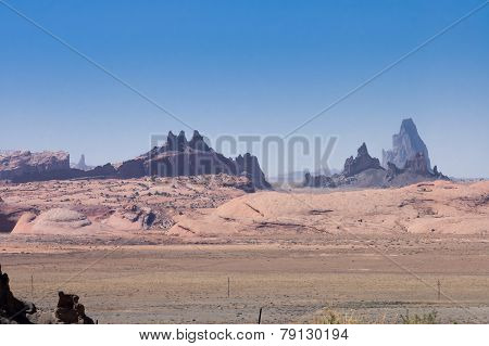 Rocks Formation On Navajo Land