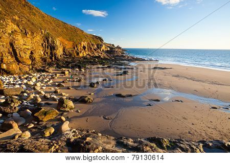 Rinsey Beach Porthcew Cornwall