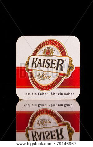 Beermat From Kaiser Beer